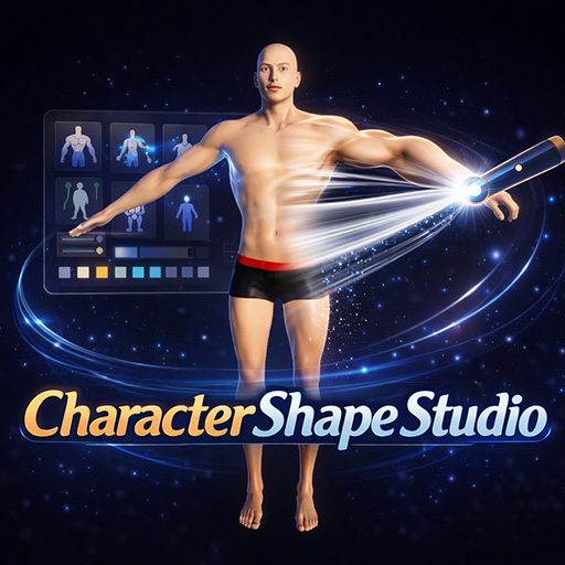 CharacterShapeStudio Character Shape Authoring Preview