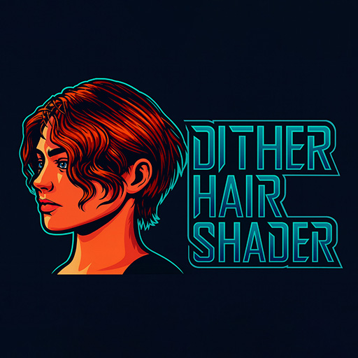 DitherHairShader URP Dithered Hair Shader Preview