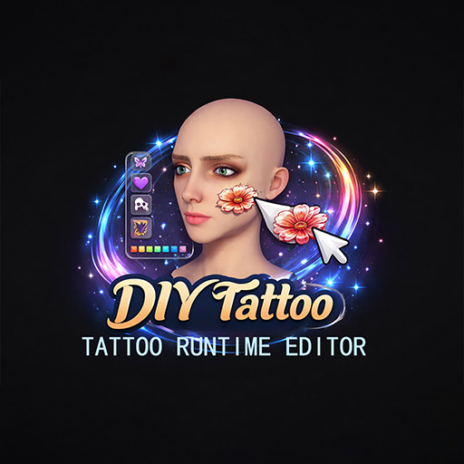 TattooRuntimeEditor Runtime Tattoo & Texture Editor Preview